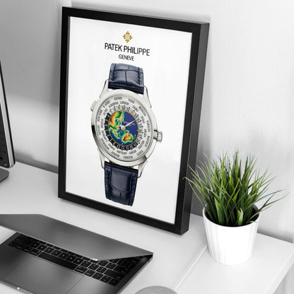 Patek Philippe world time poster - M & SON