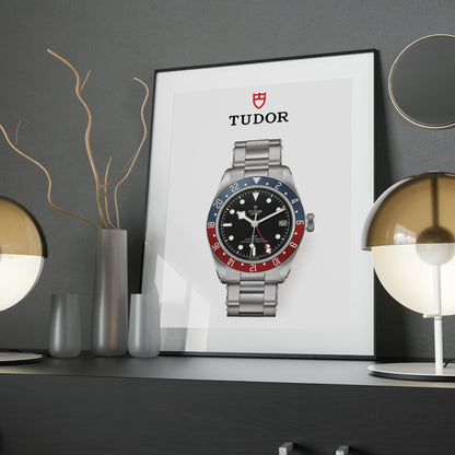 Tudor GMT Black Dial Poster