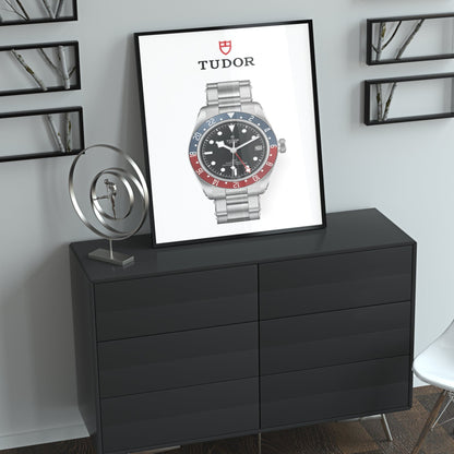 Tudor GMT Black Dial Poster