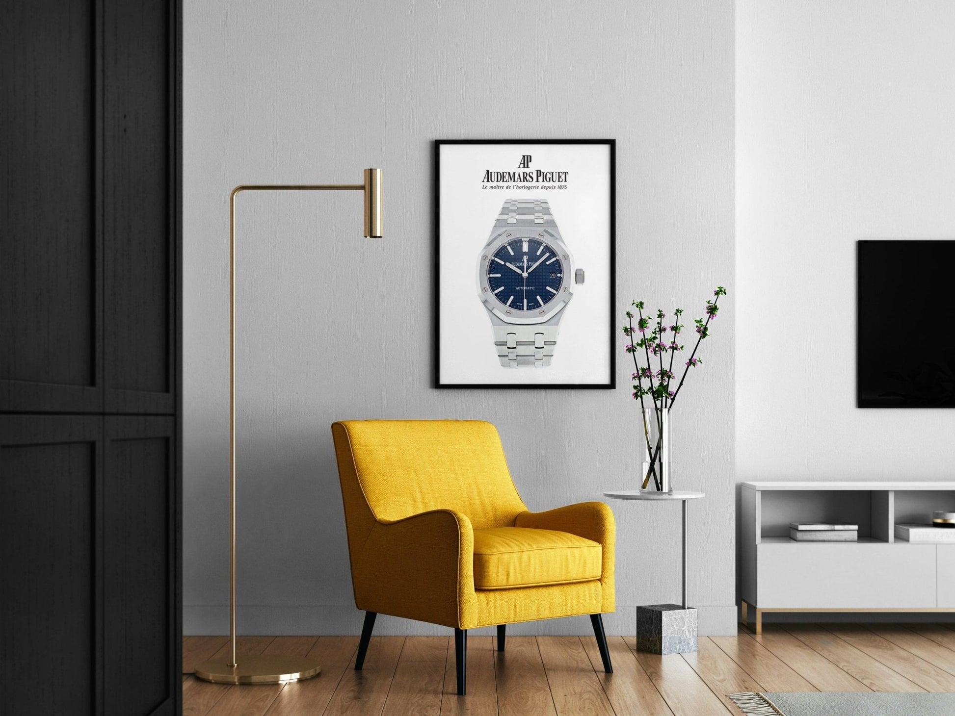 Audemars Piguet Royal Oak Blue Dial Poster - M & SON