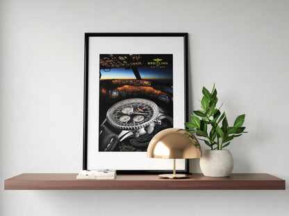 Breitling Navitimer Poster - M & SON