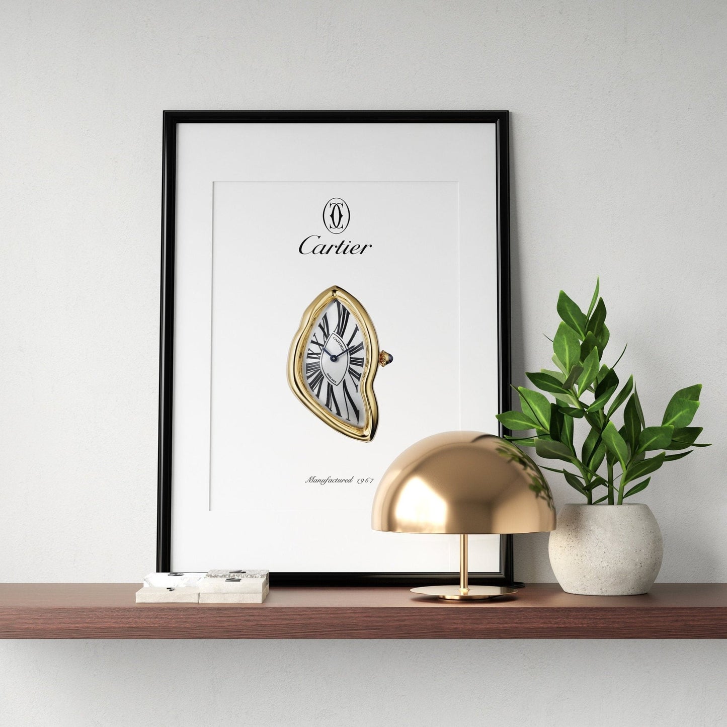 Cartier Crash Poster - M & SON