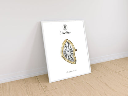 Cartier Crash Poster - M & SON