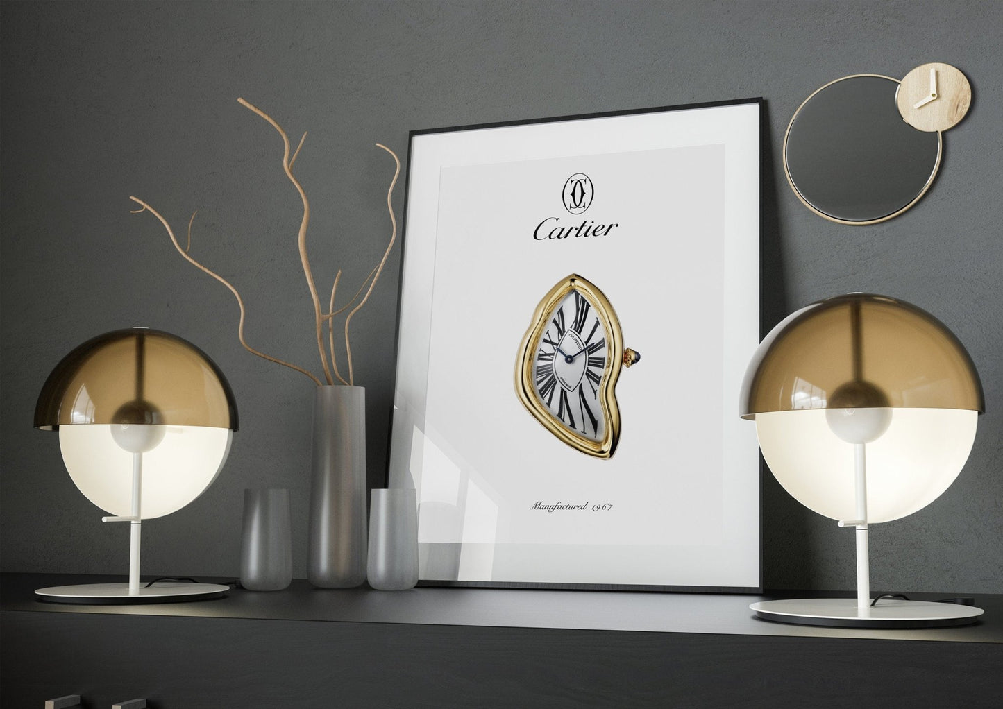 Cartier Crash Poster - M & SON