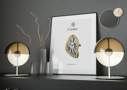 Cartier Crash Poster - M & SON