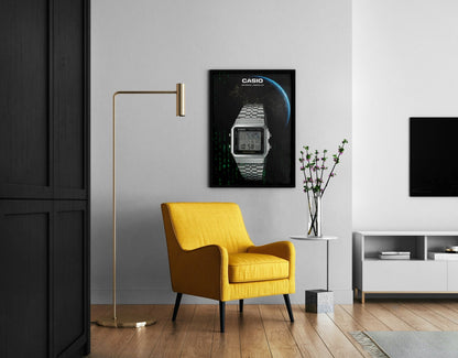 Casio World Time Poster - M & SON
