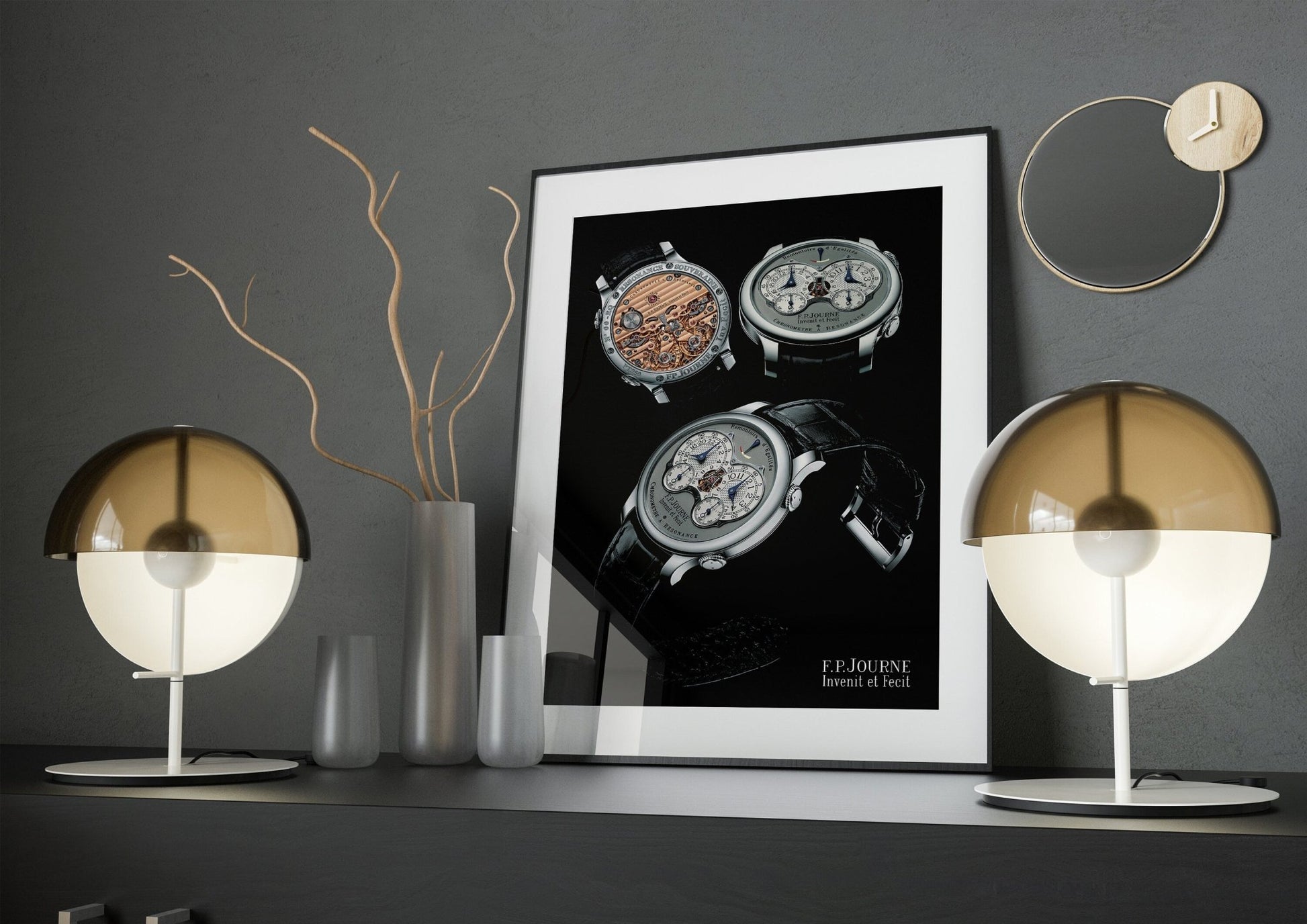 F.P.Journe Chronomètre à Résonance Poster - M & SON