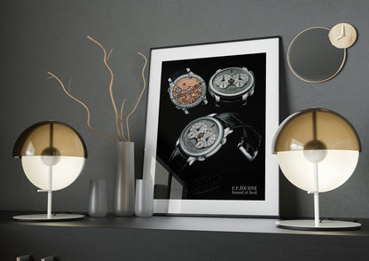 F.P.Journe Chronomètre à Résonance Poster - M & SON