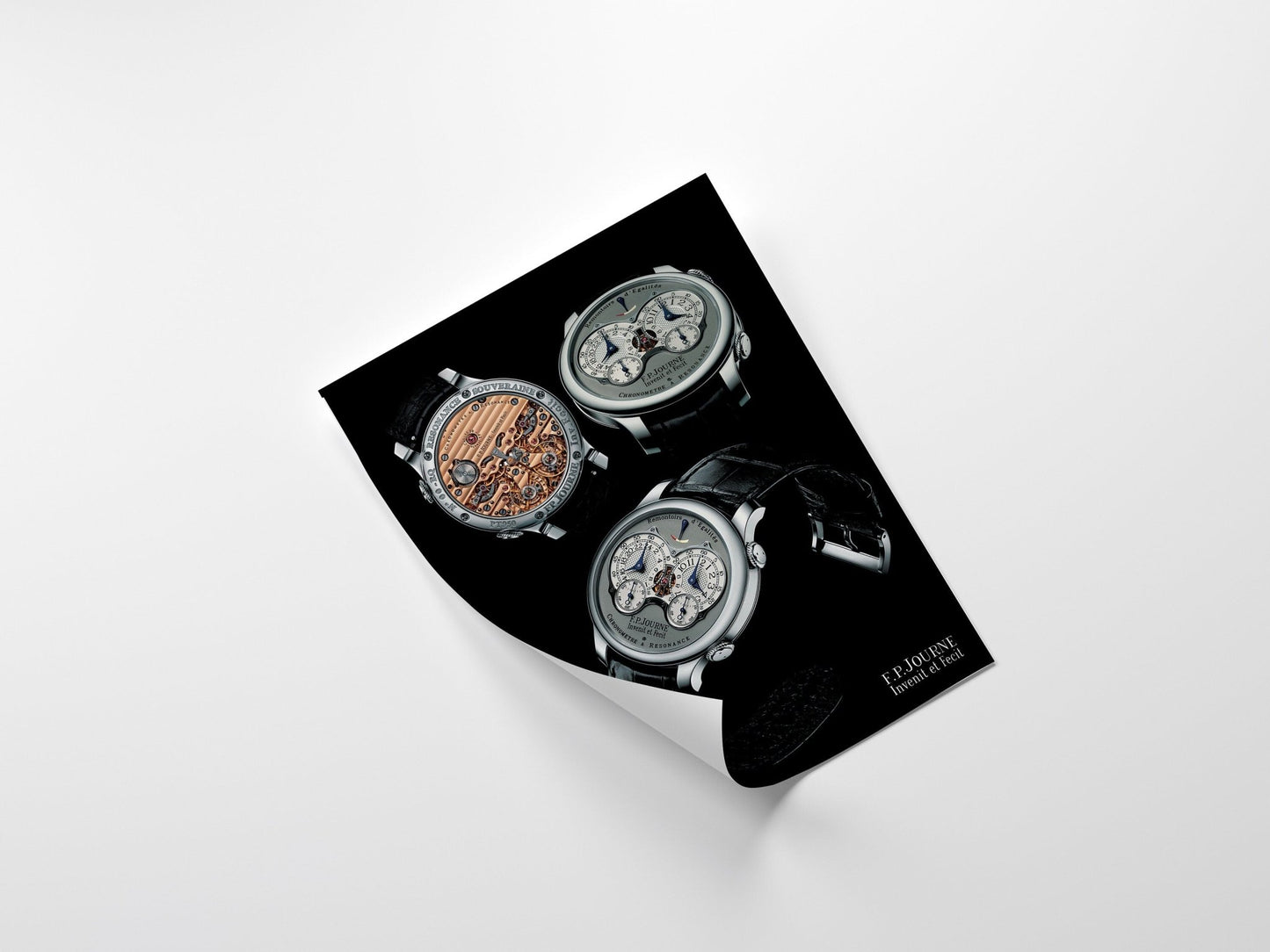 F.P.Journe Chronomètre à Résonance Poster - M & SON