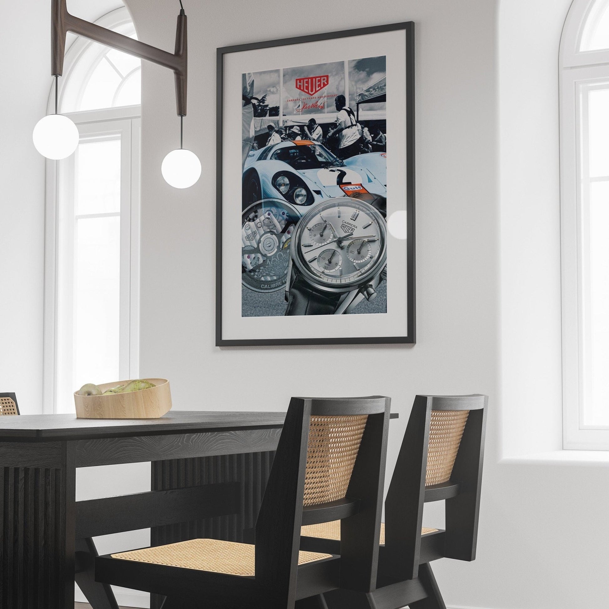 Heuer Carrera 160th Anniversary Poster - M & SON