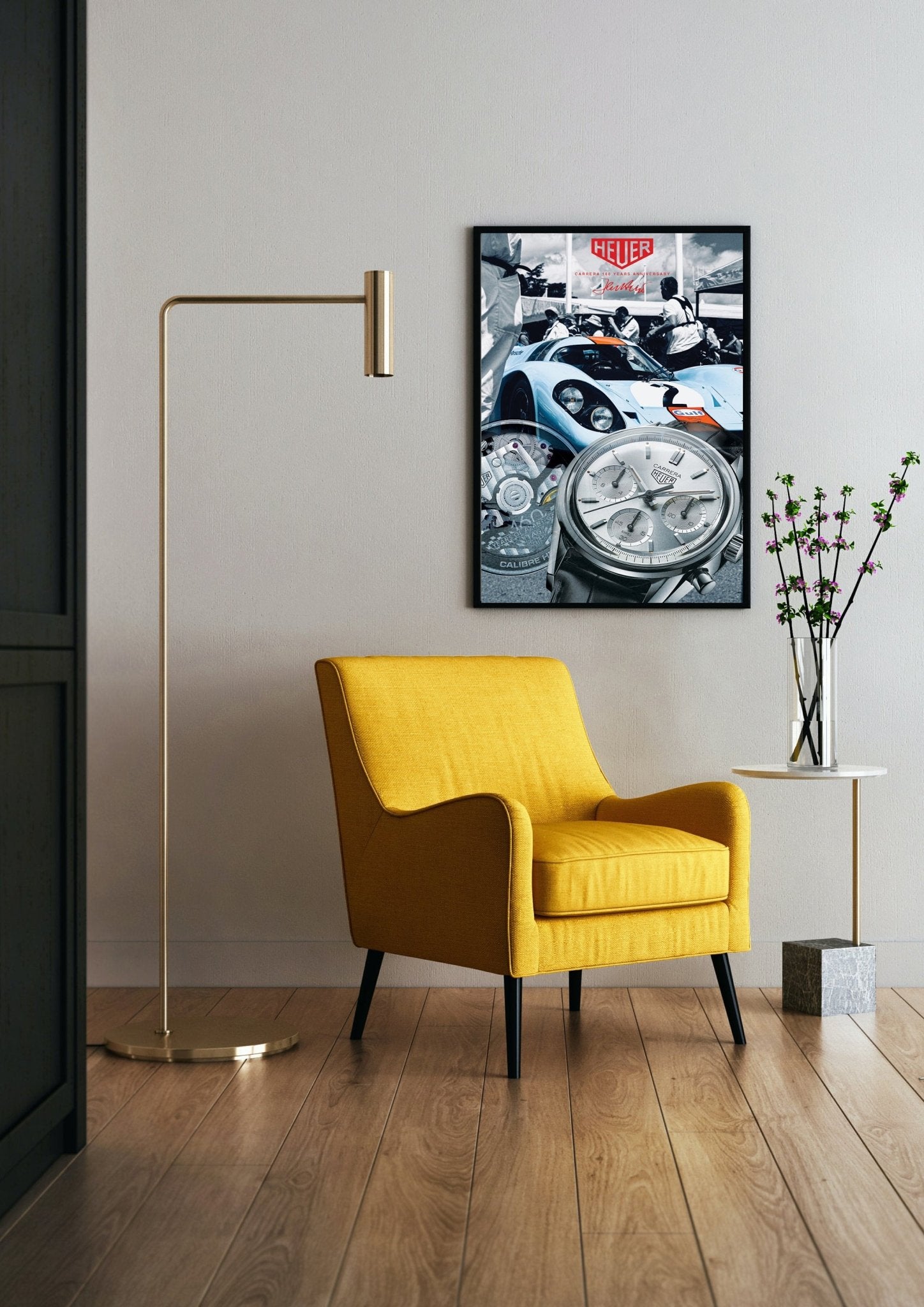 Heuer Carrera 160th Anniversary Poster - M & SON