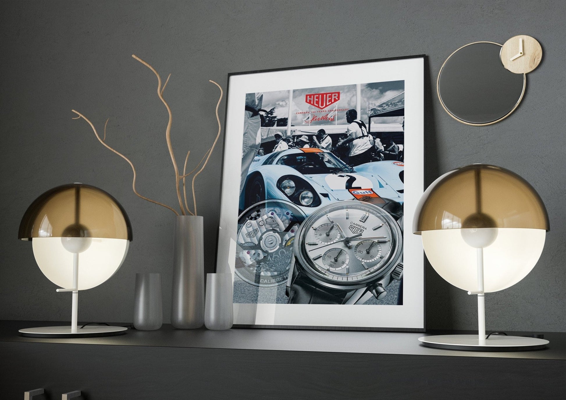 Heuer Carrera 160th Anniversary Poster - M & SON