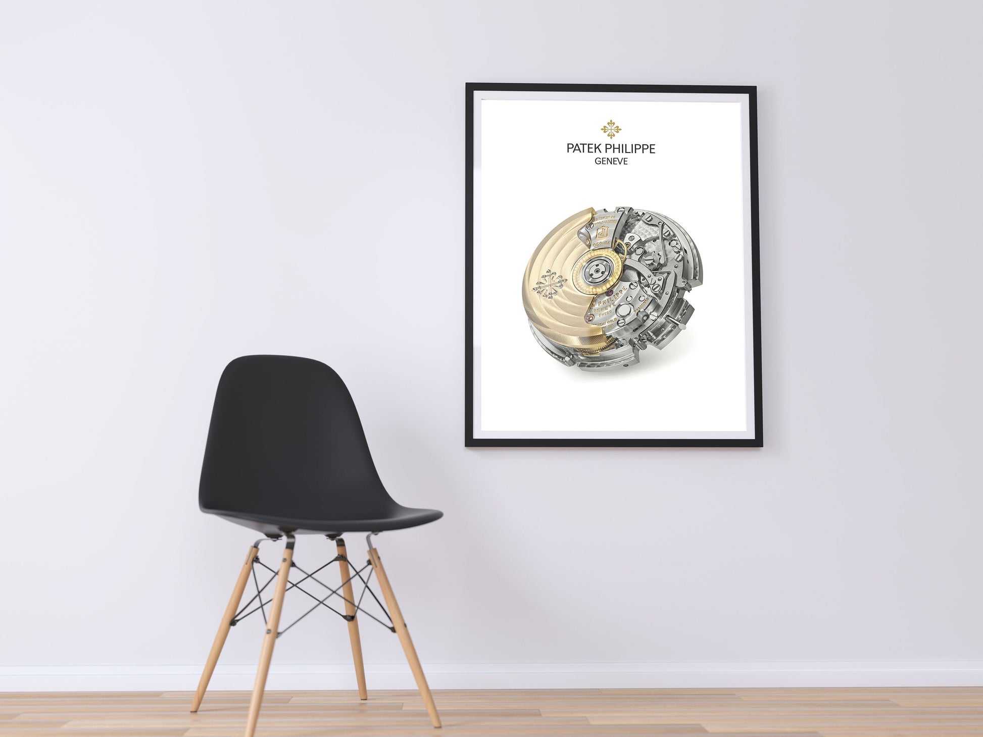 m and son, watch poster, forward facing