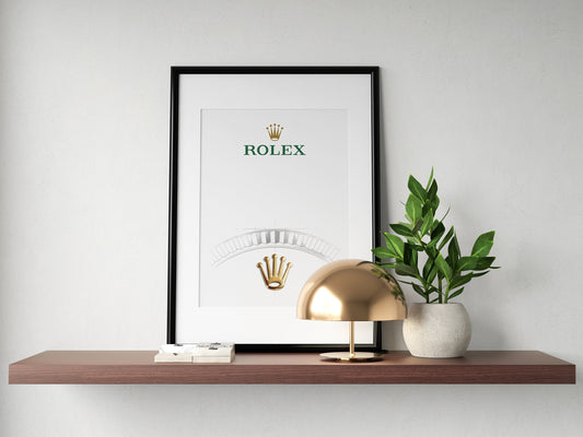 Rolex Fluted bezel Poster