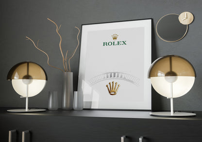 Rolex Fluted bezel Poster