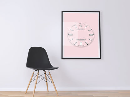 Rolex Oyster Perpetual Colour Dial Poster