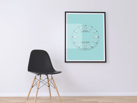 Rolex Oyster Perpetual Colour Dial Poster