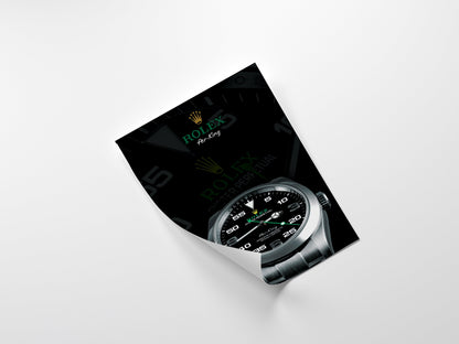 Rolex Air King Poster