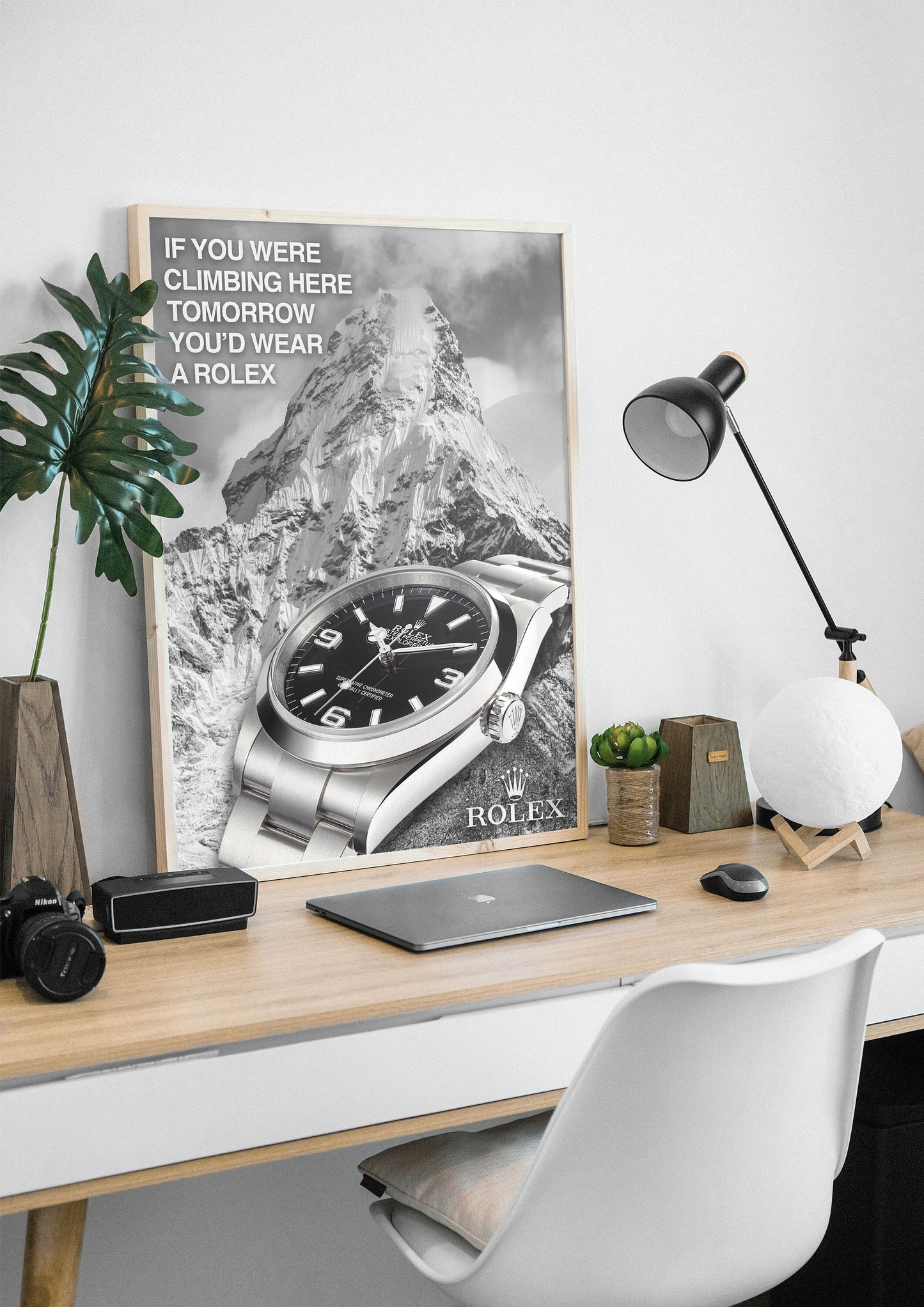 Rolex Explorer Advert Poster