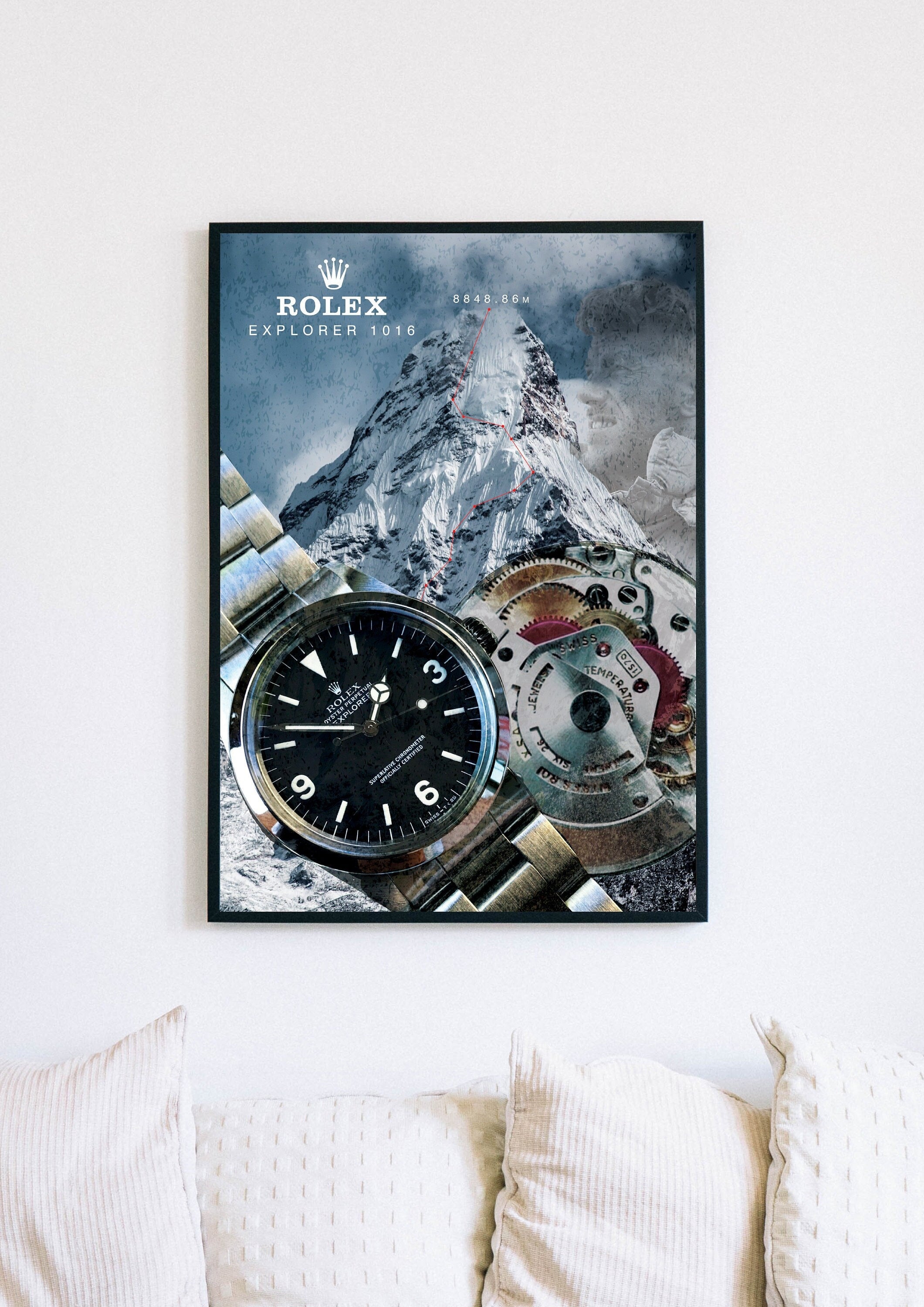 Rolex Explorer 1016 Everest Poster