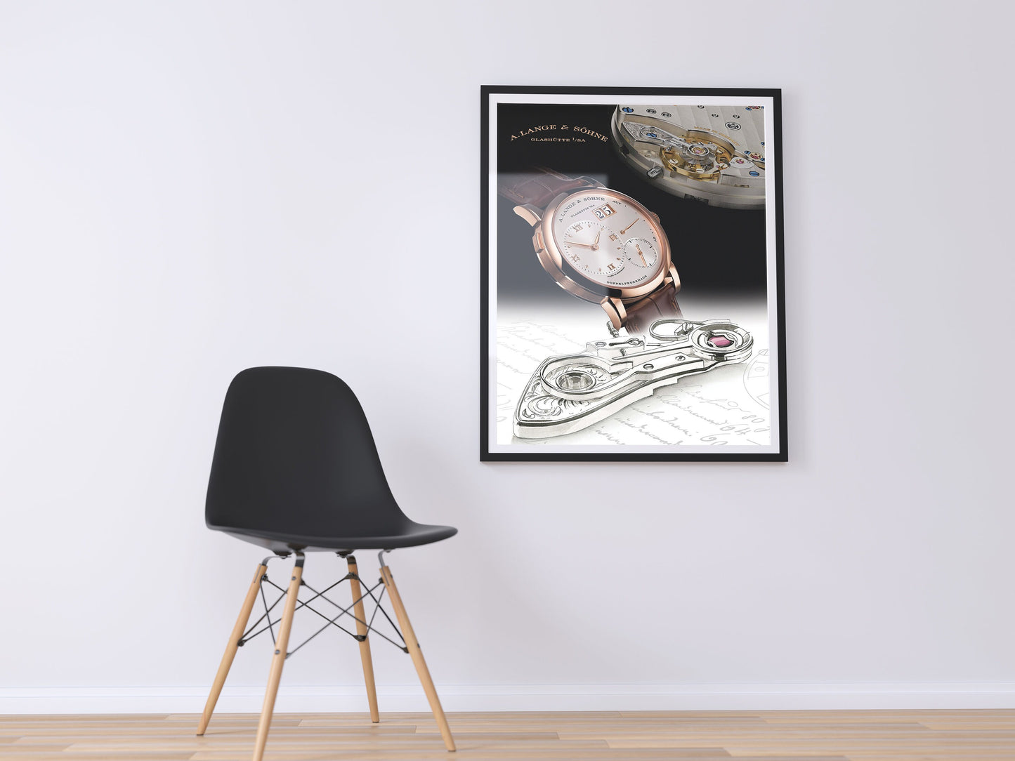 m and son, watch poster, forward facing