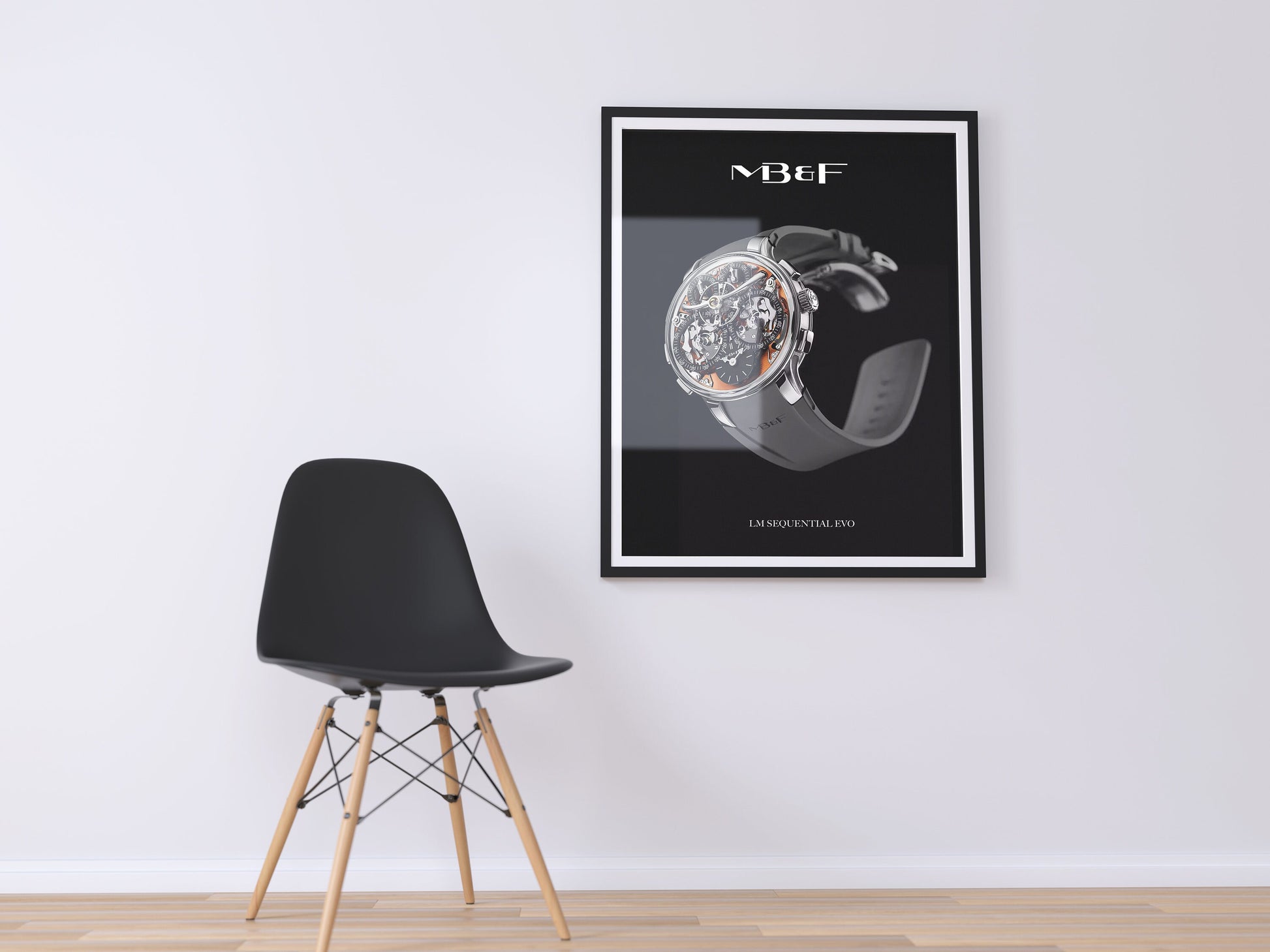 m and son, watch poster, forward facing