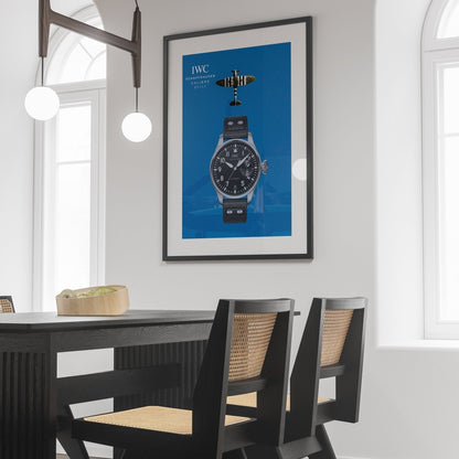 IWC Big Pilot Poster - M & SON