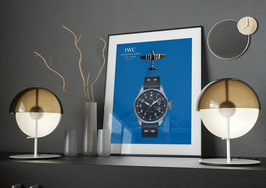 IWC Big Pilot Poster - M & SON