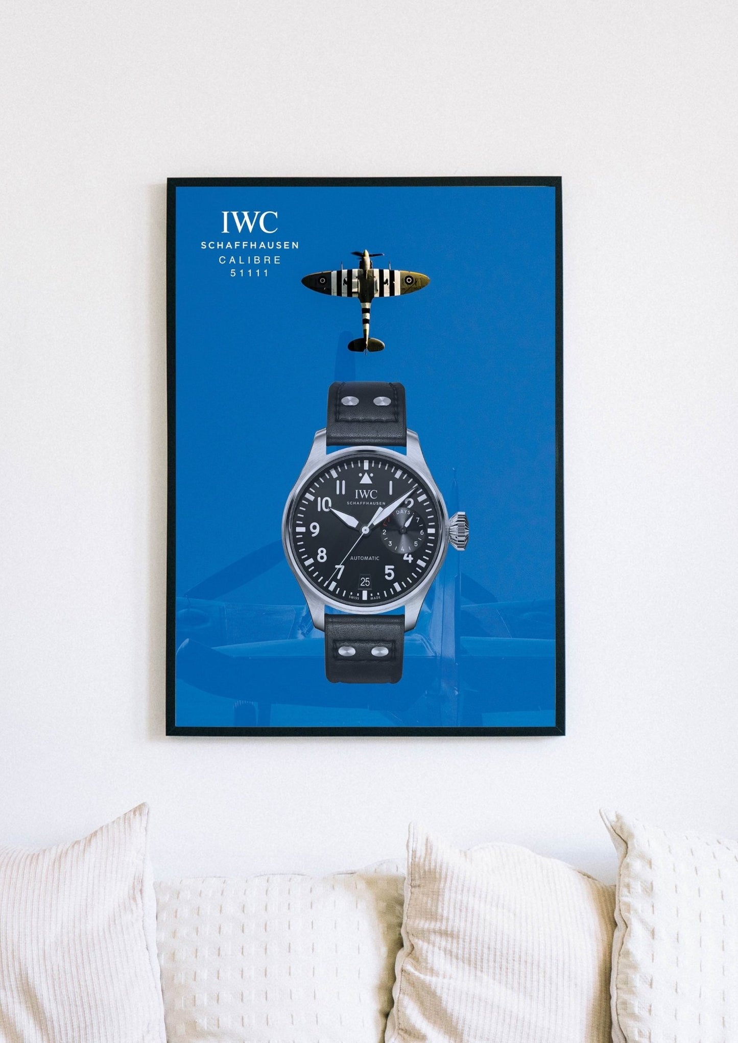 IWC Big Pilot Poster - M & SON