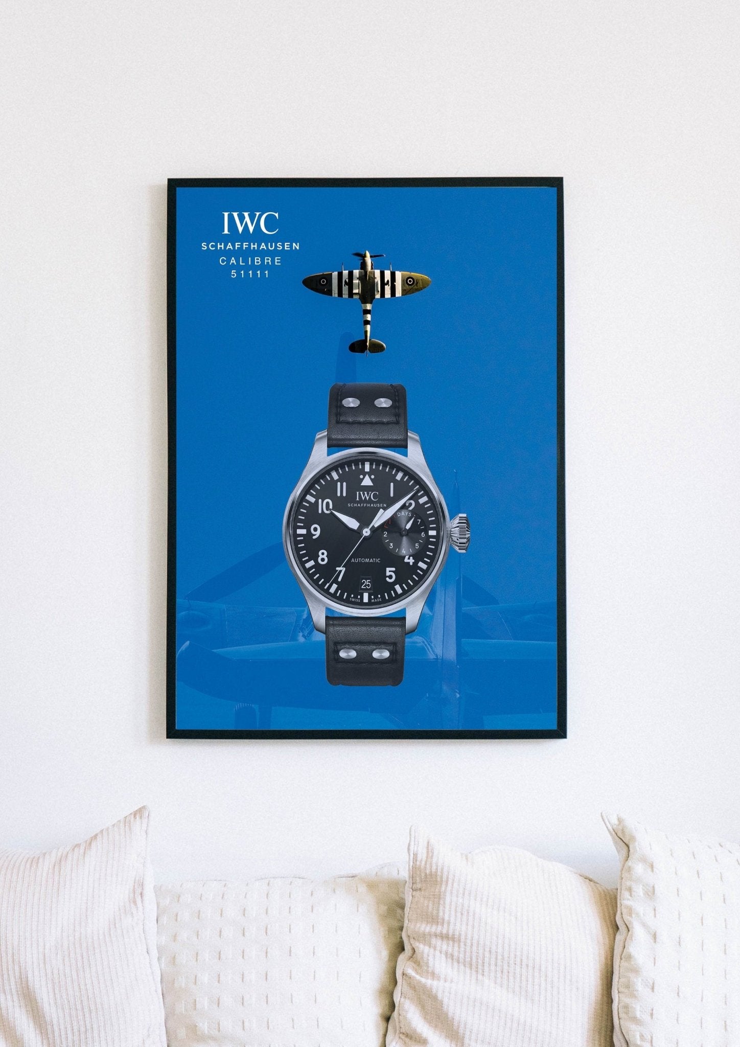 IWC Big Pilot Poster - M & SON