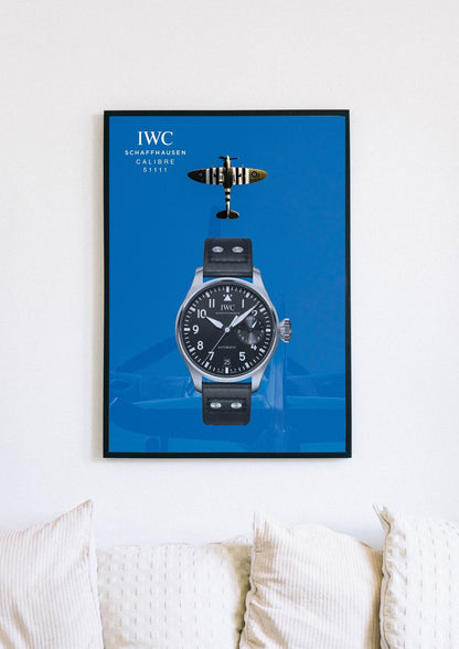 IWC Big Pilot Poster - M & SON