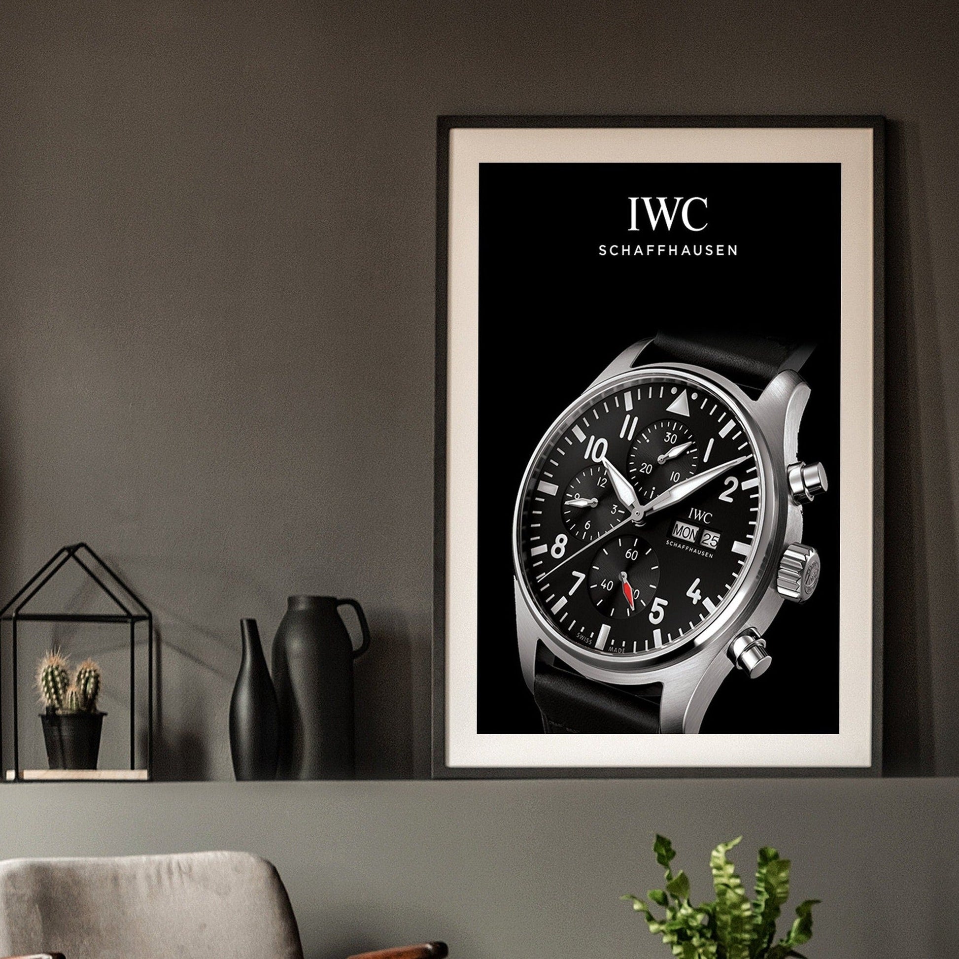 IWC Chronograph Poster - M & SON