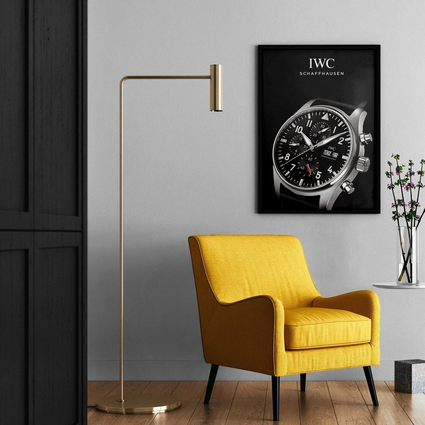 IWC Chronograph Poster - M & SON