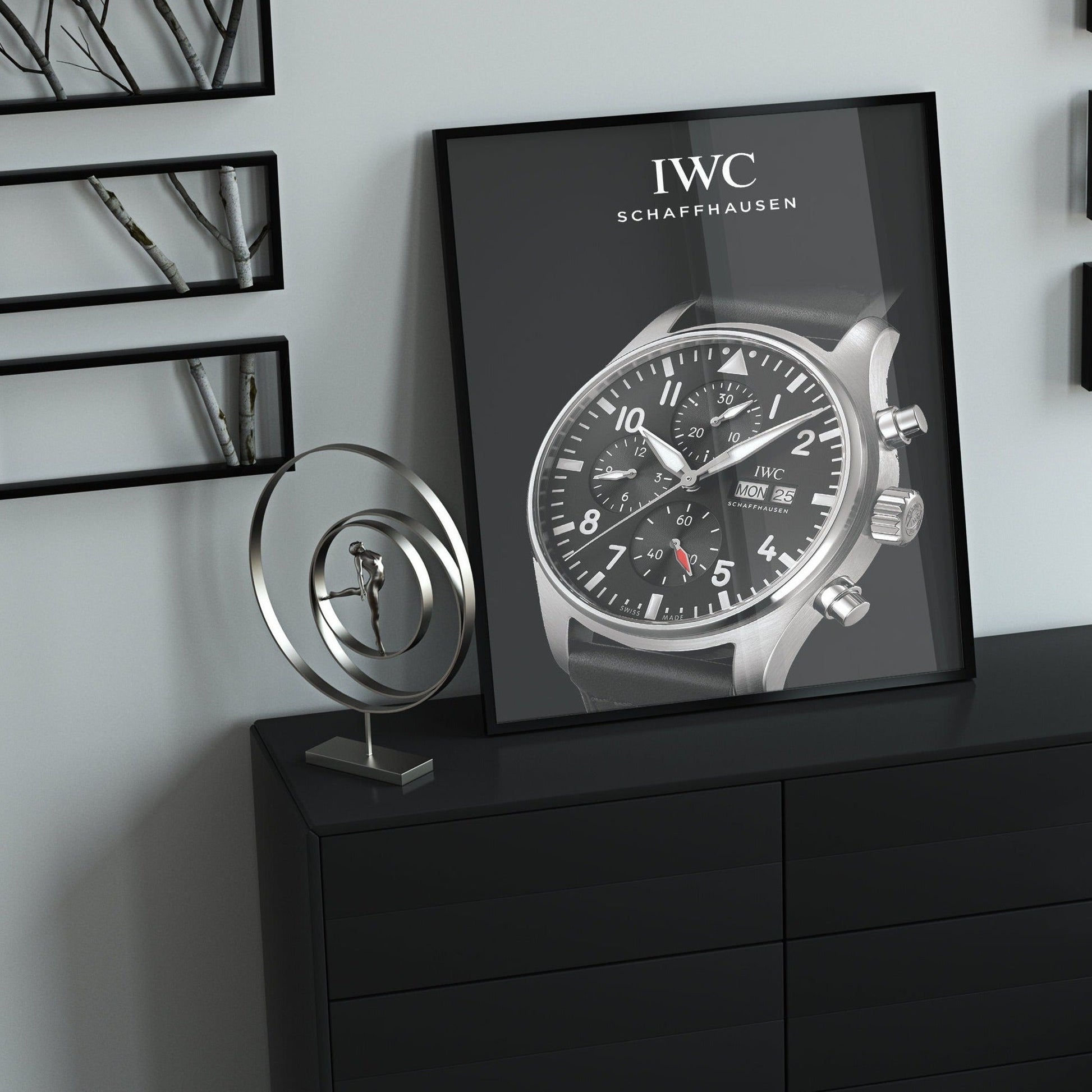 IWC Chronograph Poster - M & SON