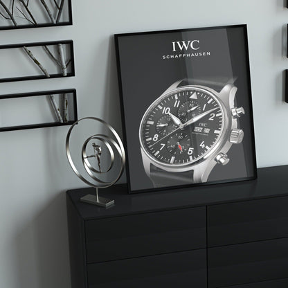 IWC Chronograph Poster - M & SON