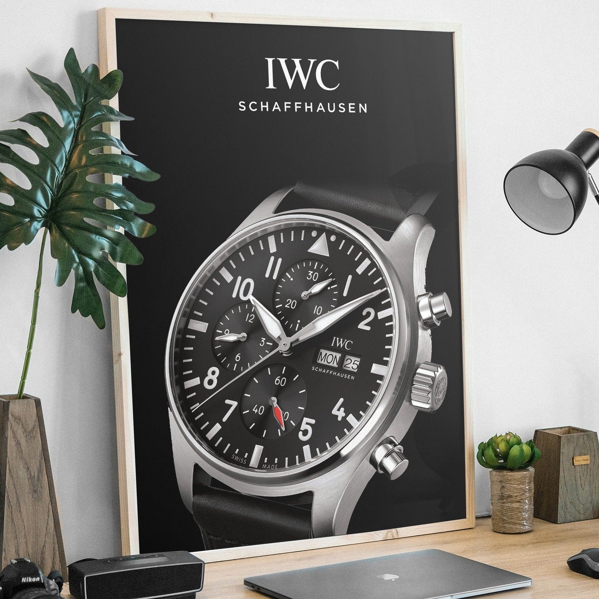 IWC Chronograph Poster - M & SON