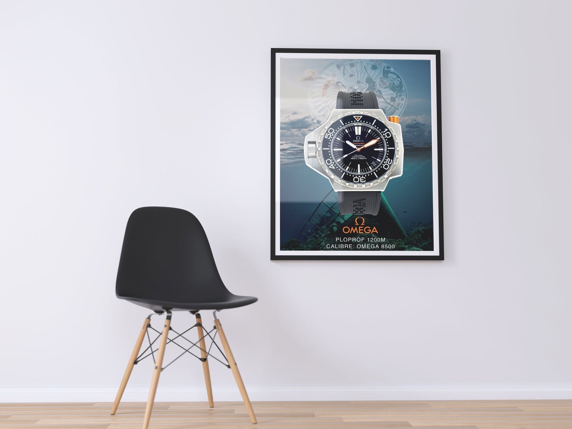 Omega Ploprof 1200M Poster - M & SON