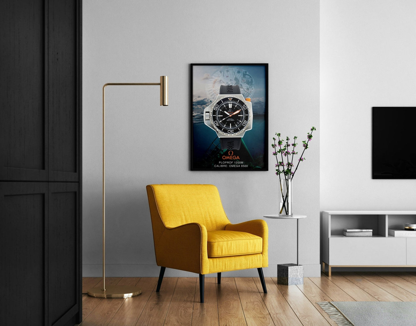 Omega Ploprof 1200M Poster - M & SON