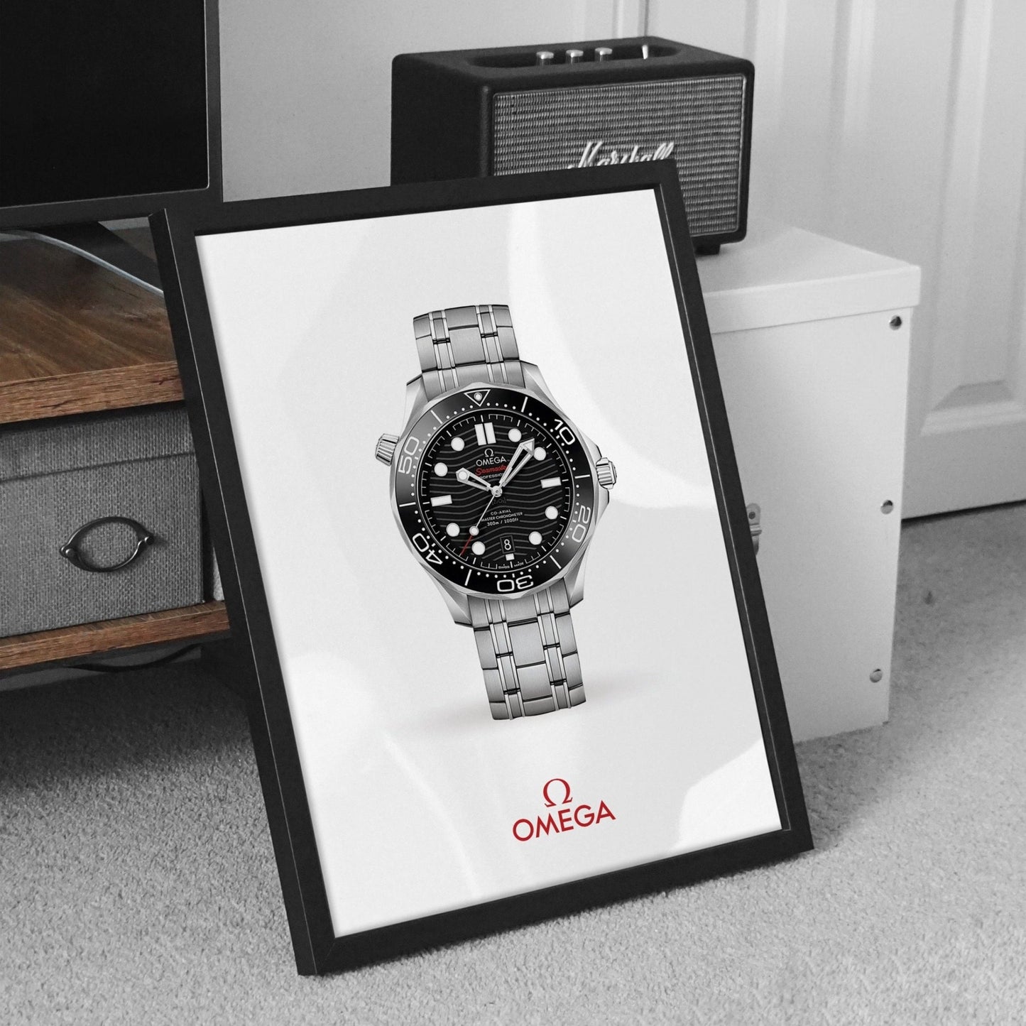 Omega Seamaster 300m Black Dial - M & SON