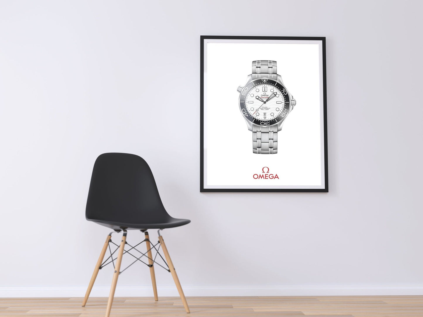 Omega Seamaster 300m Poster - M & SON