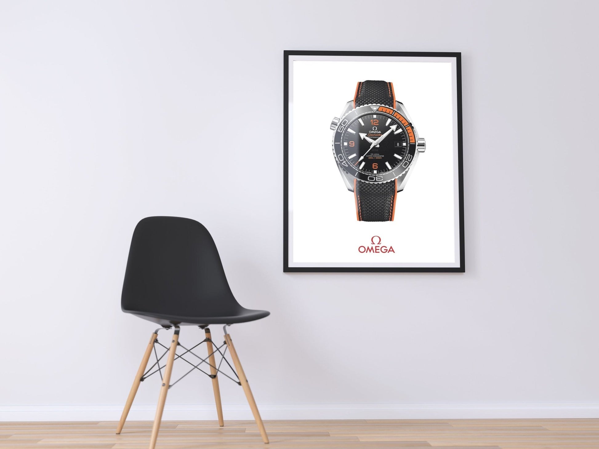 Omega Seamaster Planet Ocean Poster - M & SON