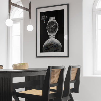 Omega Speedmaster Professional Snoopy Poster - M & SON