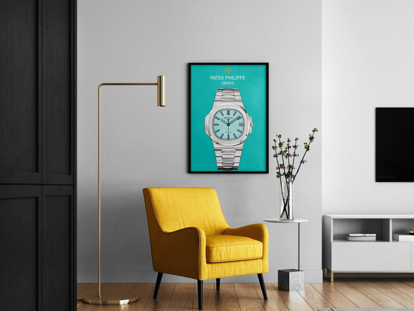 Patek Philippe Nautilus Tiffany Dial Poster - M & SON