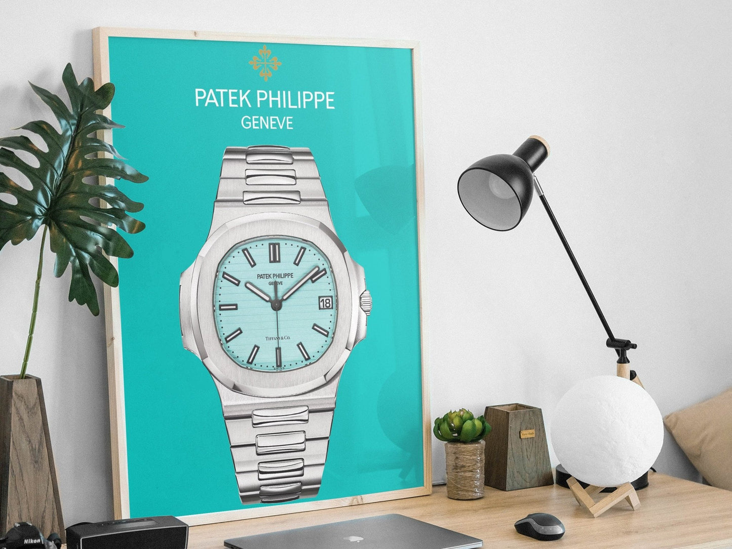 Patek Philippe Nautilus Tiffany Dial Poster - M & SON