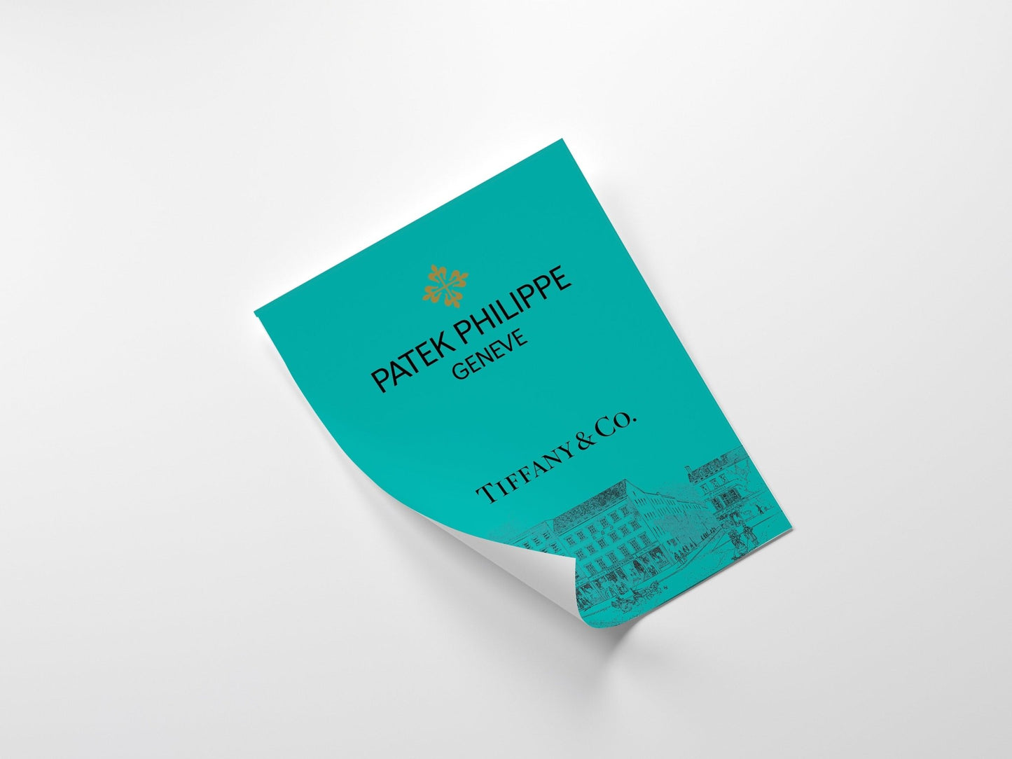 Patek Philippe Tiffany and Co. Poster - M & SON