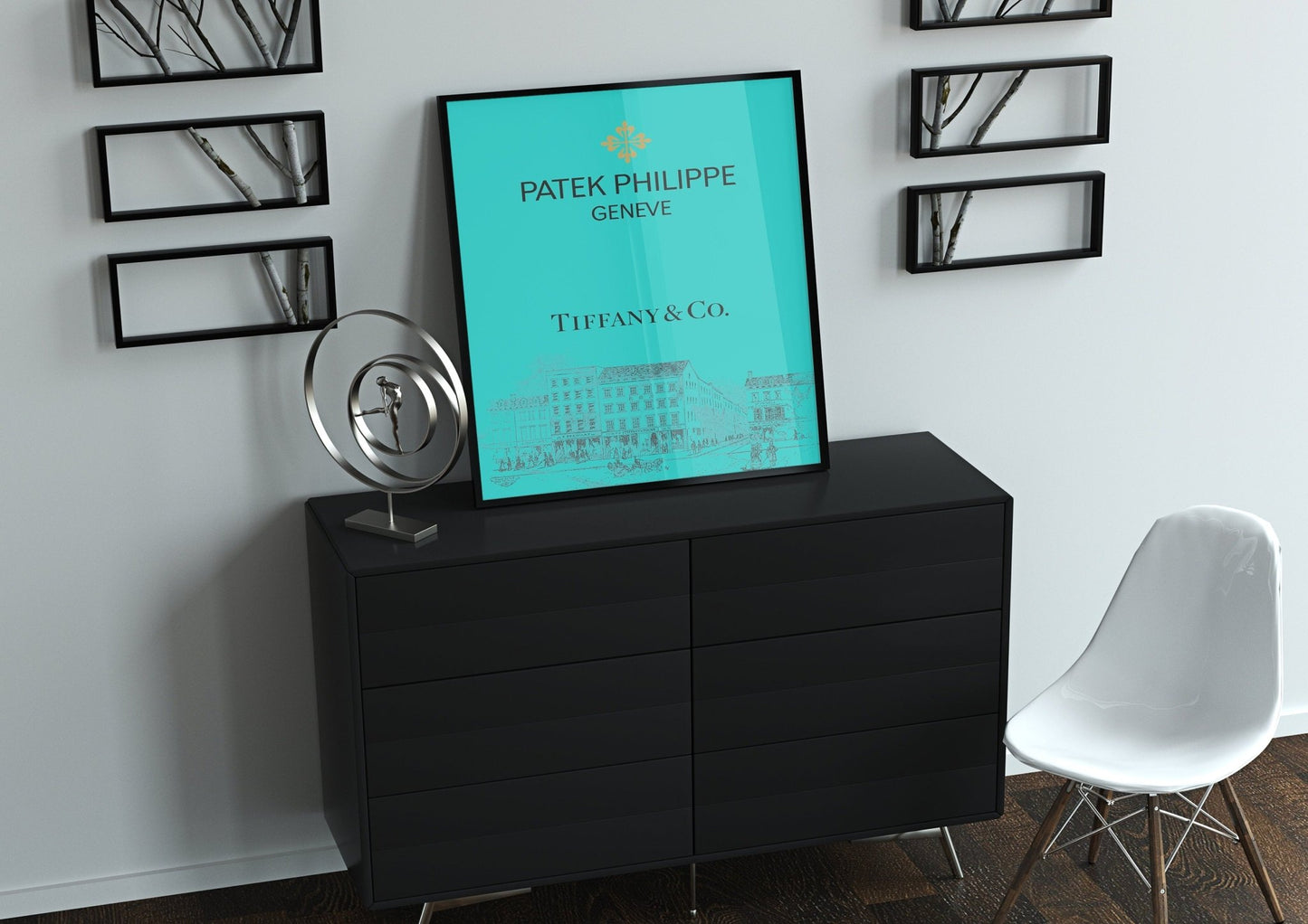 Patek Philippe Tiffany and Co. Poster - M & SON