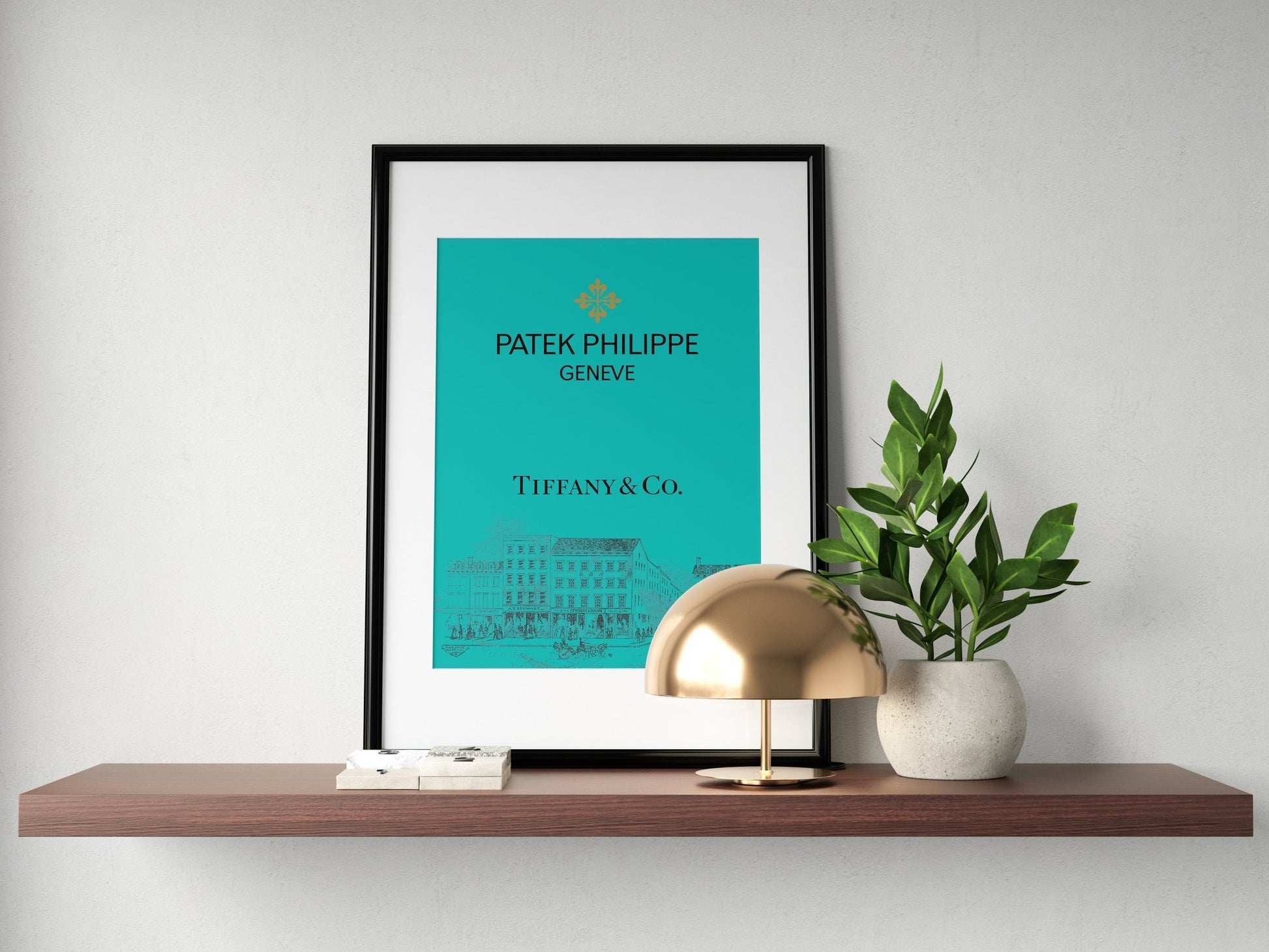Patek Philippe Tiffany and Co. Poster - M & SON