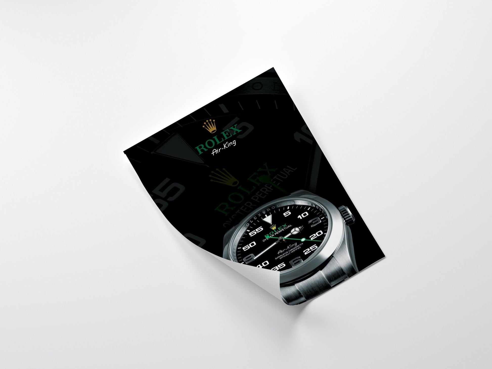 Rolex Air King Poster - M & SON