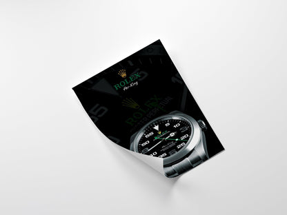 Rolex Air King Poster - M & SON