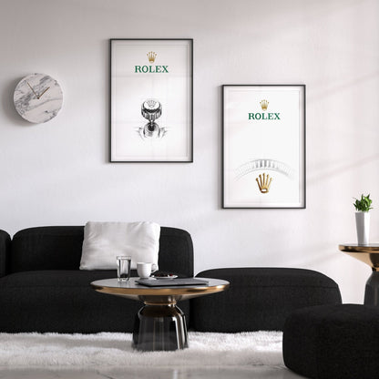 Rolex Crown and Bezel Poster Set - M & SON